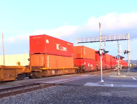 FCL Transport Services DDP การขนส่งสินค้าทางรถไฟจากจีนไปอเมริกา